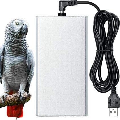 Briidea Bird Warmer for Birdcage Parrot Snuggle Up USB 5V