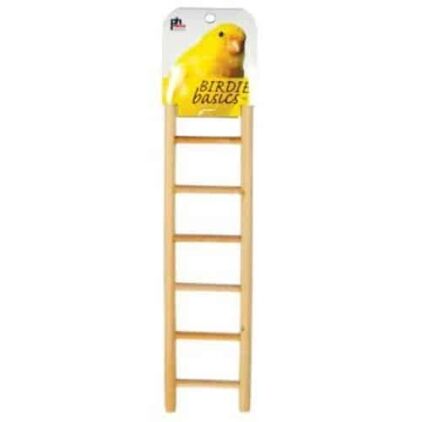 Prevue Pet 384 Ladder For Small Birds 7 Wood Rung 11 Inch