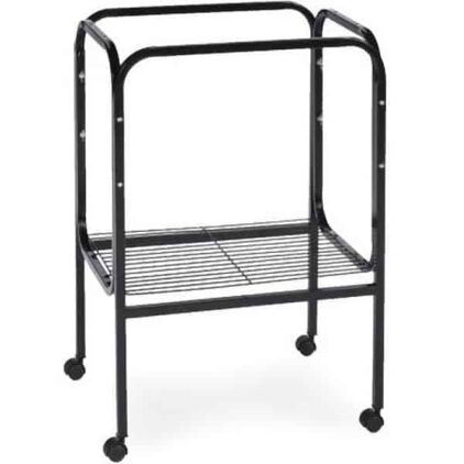 Bird Cage Stand W Shelf by Prevue 444 18X18 Black