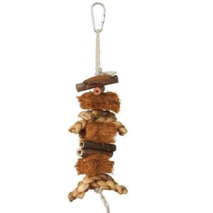 Prevue Pet Naturals Bird Toy 62803 Coco Rope Mini