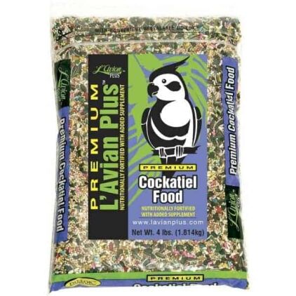 L'Avian Cockatiel Food Plus Premium Seed Mix 4 lb