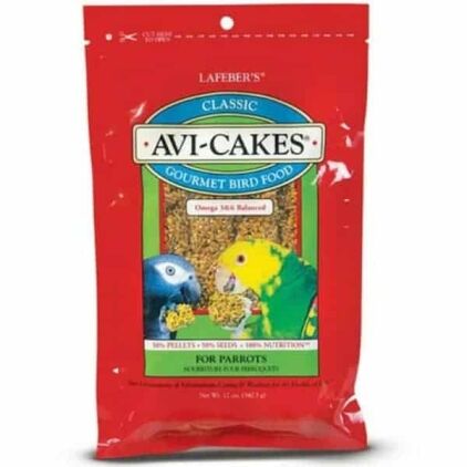 Lafebers Classic Avi-cakes Parrot Non-GMO 12 oz