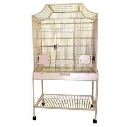 Elegant Top Flight Cage for Smaller Birds by AE MA3221FL Sandstone