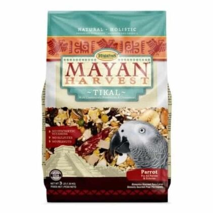 Higgins Mayan Harvest Tikal Parrot Food NO PEANUTS 20 lb