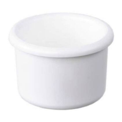 Plastic Bird Cage Crock 28 oz White