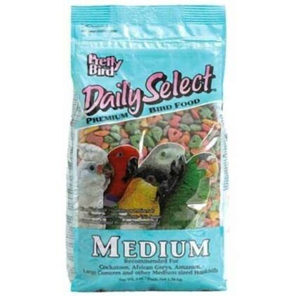 Pretty Bird Daily Select Medium Parrot Bird Food Pellets 8 lb