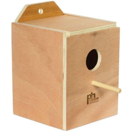 Nest Box Wood Lovebirds Parrotlets 1102 Inside Cage Mount