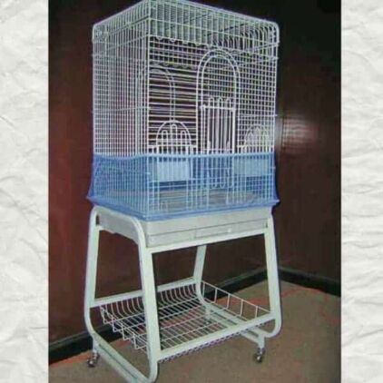 Seed Catcher Skirt Mesh for Bird Cages 821W Prevue Medium White