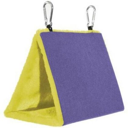 Warm Snuggle Hut for Birds 1163P Prevue Small Purple