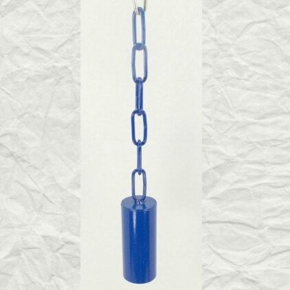 Tube Bell Pipe Bell on Chain for Parrot Toys Medium