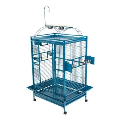 Play Top Bird Cage for Large Parrots by AE 8004836 Black