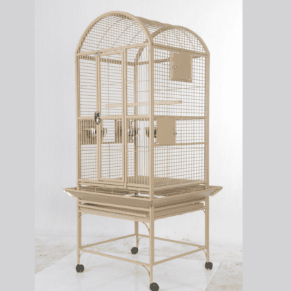 Dome Top Bird Cage for Medium Parrots by AE 9002422 Sandstone