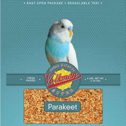 Volkman Avian Science Super Parakeet Bird Seed 4 Lb