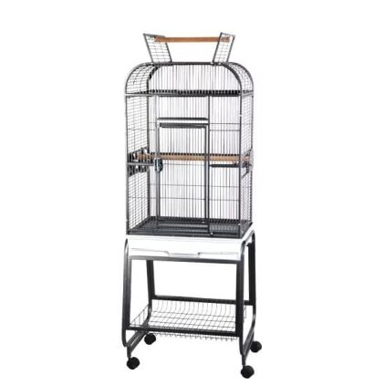 Flat Top Bird Cage for Smaller Birds by AE 702 Platinum (Copy)