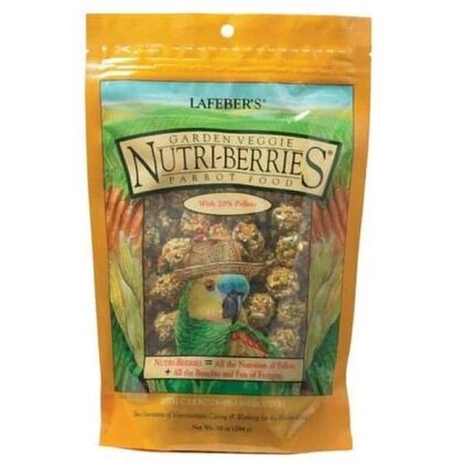 Lafebers Gourmet Garden Veggie Nutri-berries Parrot Non-GMO 10 oz