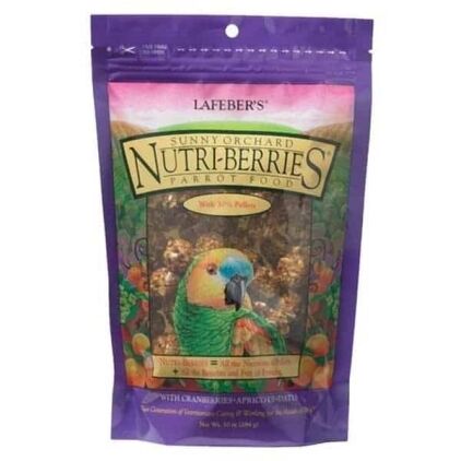 Lafebers Gourmet Sunny Orchard Nutri-berries Parrot Non-GMO 10 oz