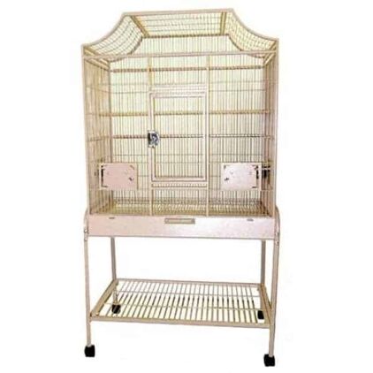 Elegant Top Flight Cage for Smaller Birds by AE MA2818FL Sandstone