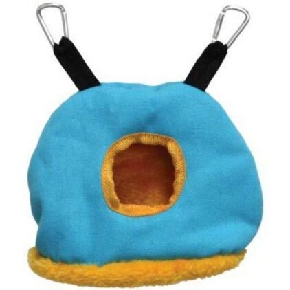 Warm Snuggle Sack for Birds 1167B Prevue Small Blue