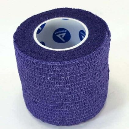 First Aid Self Adhering Tape Vet Wrap No Clips No Adhesive Purple