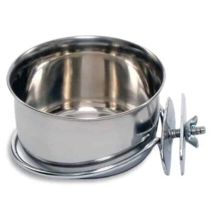 Coop Cup Stainless Steel Bolt On Dish 1228 10 oz