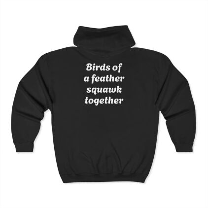 Birds of a Feather Hoodie - Cozy Sweatshirt for Friends, Perfect for Celebrations, Gifts, and Everyday Comfort