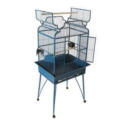 Elegant Top Bird Cage for Smaller Birds by AE B-2620 Black