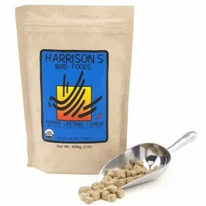 Harrisons Adult Lifetime Pepper Coarse Organic Bird Pellets 5 lb