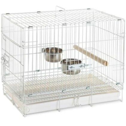 Fold Away Travel Cage Carrier for Smaller Parrots 1305 20x12