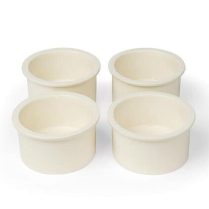 Ceramic Bird Cage Crock for Prevue Select Line 6404 10 oz 4 pc