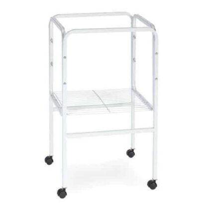 Bird Cage Stand W Shelf by Prevue 445 16x16 White