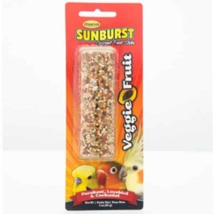 Higgins Versele-Laga Sunburst Treat Stick Small Parrots - Veggie Fruit