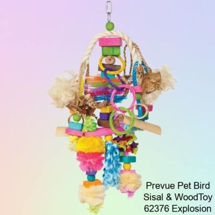 Prevue Pet Bird Toy 62376 Explosion