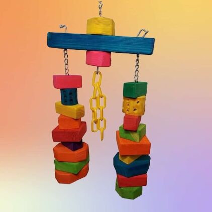 Pretty Large Bird Toy for Big Parrots 30177 - Leggs