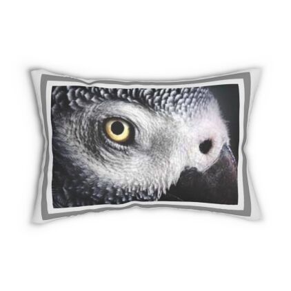 Eye-Catching Animal Lumbar Pillow, Decorative Throw Pillow, Nature-Inspired Home Decor, Unique Gift for Animal Lovers, Accent Pillow