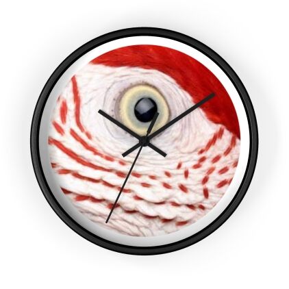 Artistic Owl Wall Clock | Unique Home Decor, Gift for Bird Lovers, Nature Lover Gift, Modern Clock, Animal Wall Art