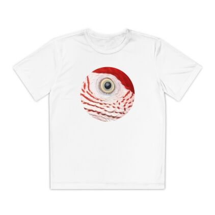 Youth Competitor Tee with Eye Design, Fun Youth T-Shirt, Stylish Tee for Kids, Perfect Gift for Birthdays