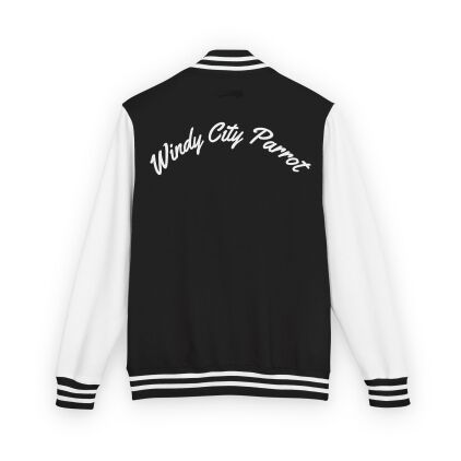 Unisex Heavyweight Letterman Jacket with Eye Design | Casual Streetwear, Gift for Sports Fans, Team Spirit, College Fashion, Fall Essentials